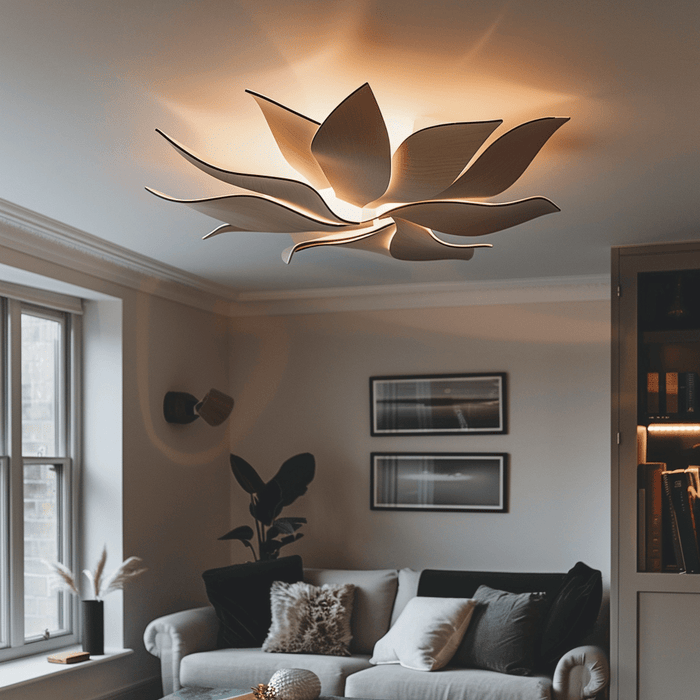 Les Plafonniers à Pétales : Illuminez Votre Intérieur avec Élégance