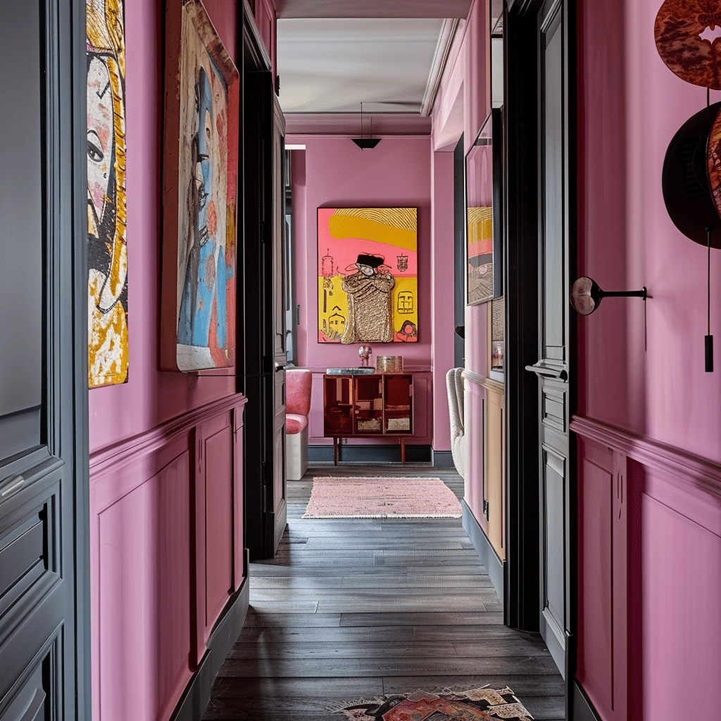 Nos Astuces Pour Transformer L'Espace Grâce à La Peinture Dans Un Couloir - Designix