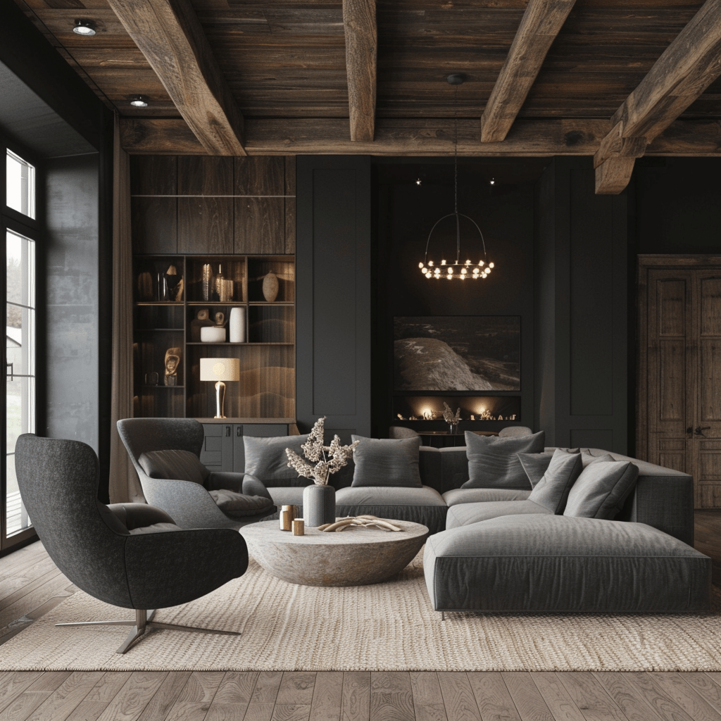 Quelle Couleur se Marie avec le Bois Foncé ?