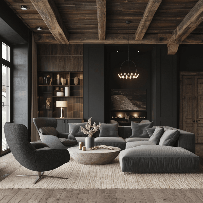 Quelle Couleur se Marie avec le Bois Foncé ?