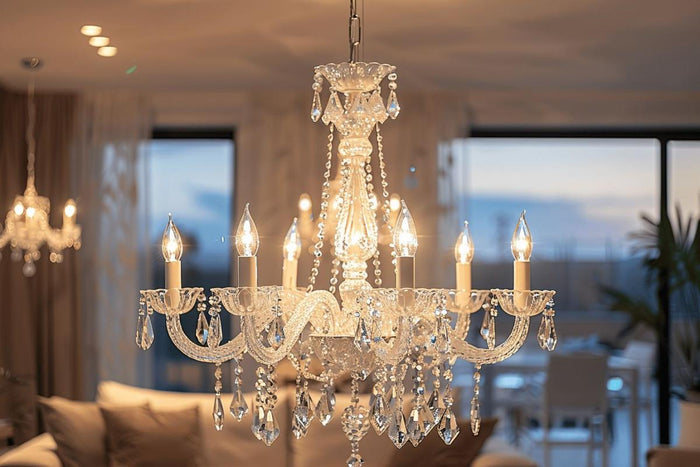 Vous n'allez pas y croire : cette astuce nettoie vos lustres en cristal comme par magie !