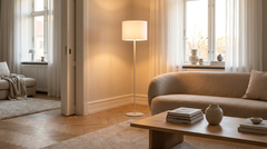 Lampadaire Blanc