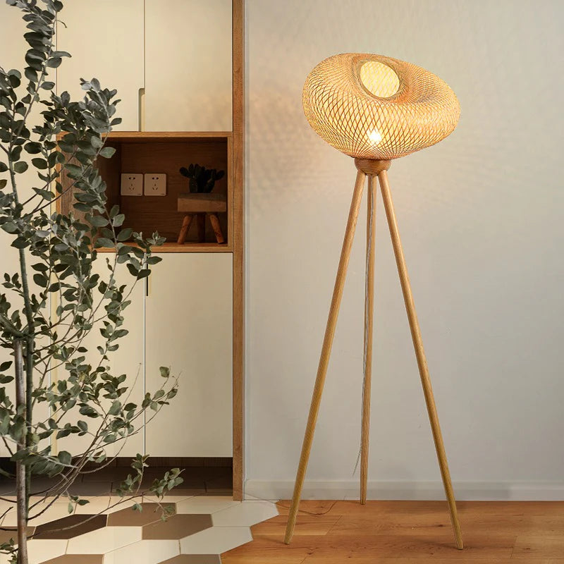 Lampadaire Bambou Designix.fr