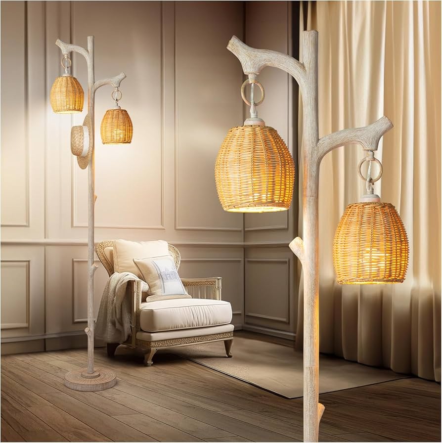 Lampadaire Osier Designix.fr