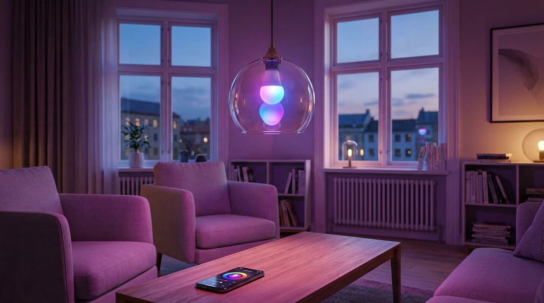 Ampoule LED couleurs RGB smart — Designix