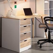 Bureau Blanc et Bois - Designix