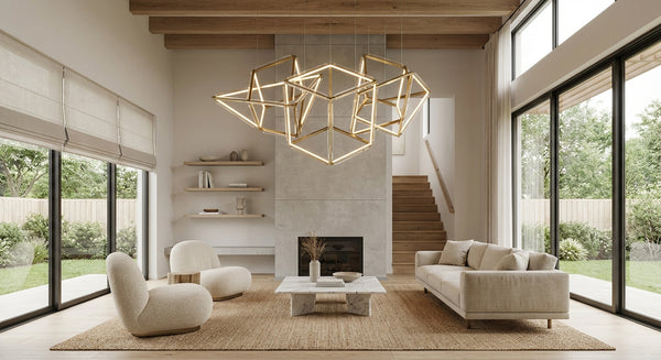 Lustre moderne, Lustre Tendance, Grand Chic et Design LED