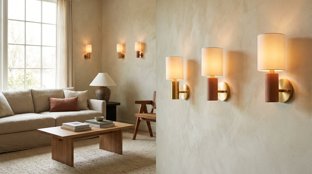 Applique murale dimmable