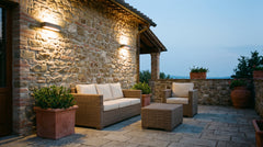 Appliques murales d'extérieur LED pour terrasse