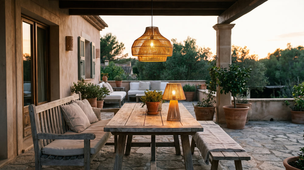 Barres LED d'extérieur pour terrasse