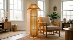 Lampadaire Bambou