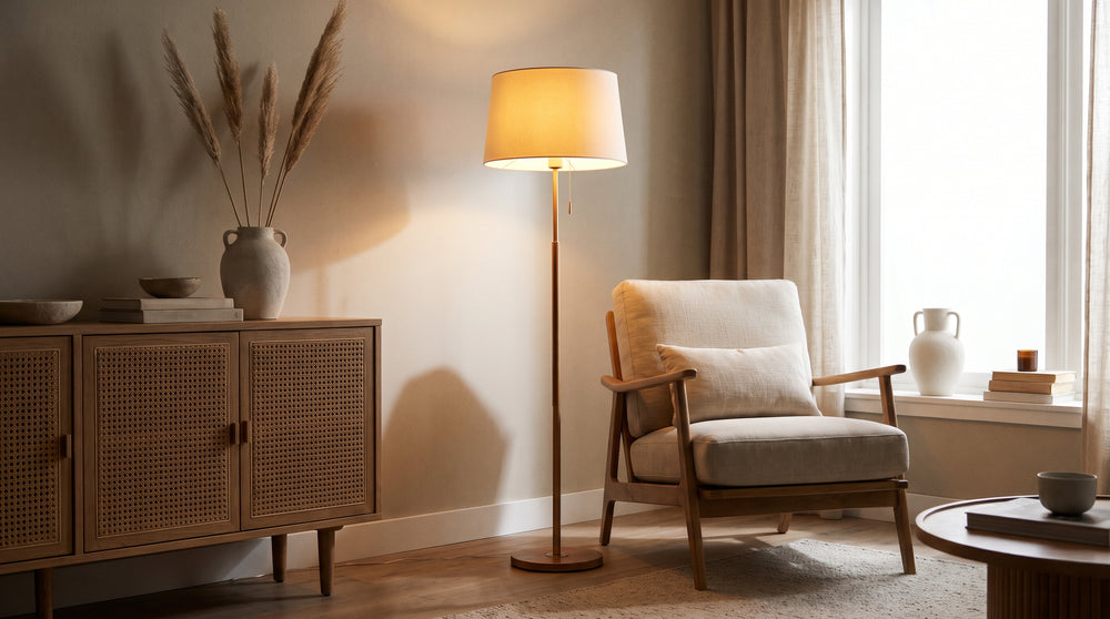 Lampadaire bronze