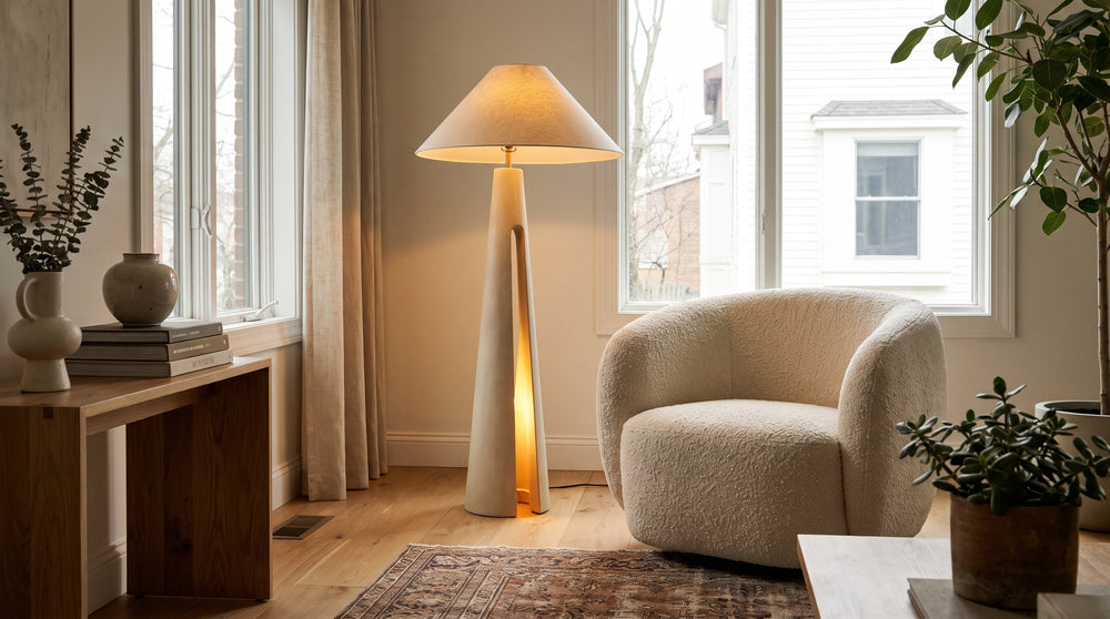 Lampadaire incandescent