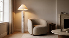 Lampadaire marbre