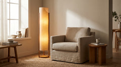 Lampadaire rouge