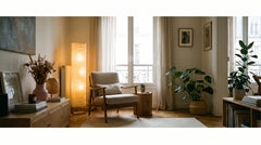 Lampadaire télescopique