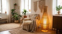 Lampadaires bohème pour salon