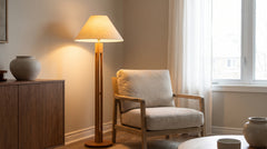 Lampadaires coloris vert pour salon