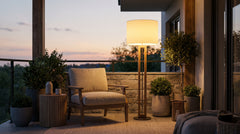 Lampadaires d'extérieur LED solaires