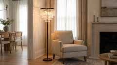 Lampadaires en cristal