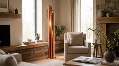Lampadaires en cuivre