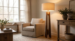 Lampadaires en jute