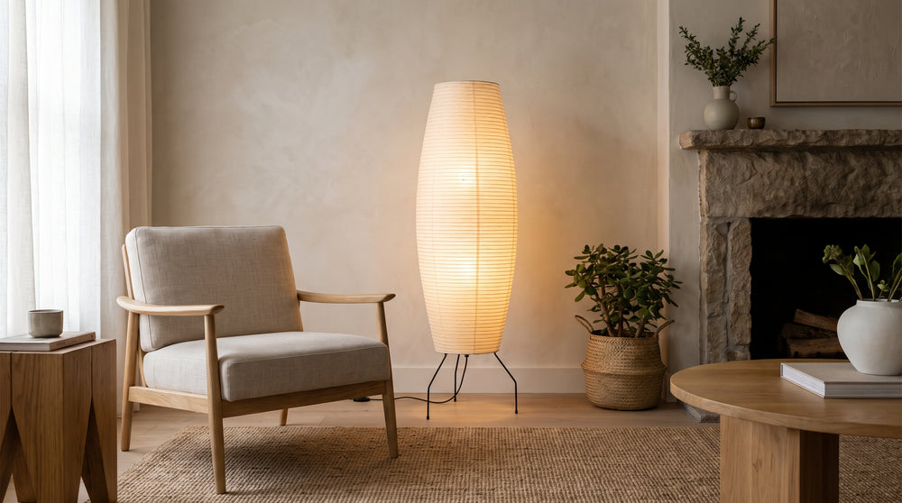 Lampadaires en papier