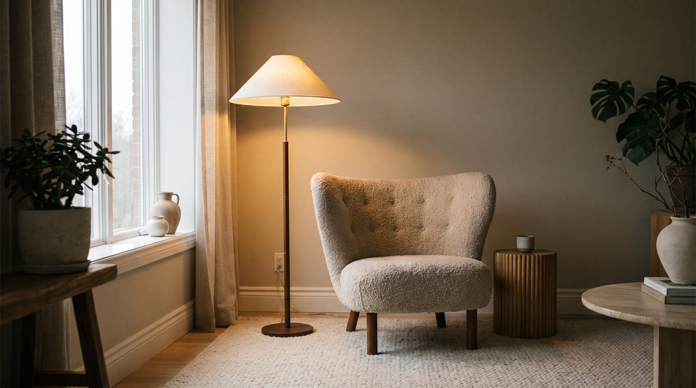 Lampadaires rechargeables sans fil pour salon