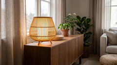 Lampe Bambou
