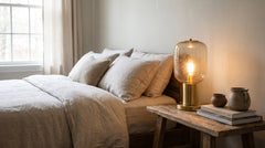 Lampe de Chevet Bleu