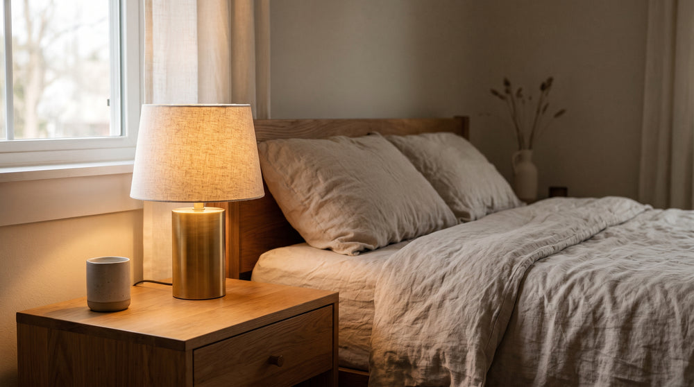 Lampe de chevet champignon