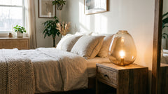 Lampe de Chevet en Verre