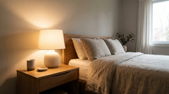 Lampe de chevet vert