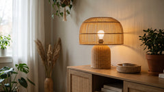 Lampe Rotin