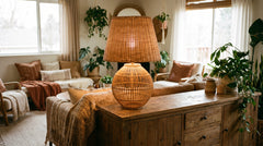 Lampes à poser bohème pour salon
