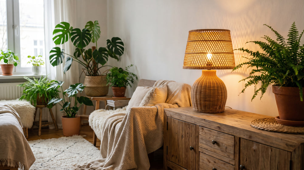 Lampes à poser bohème