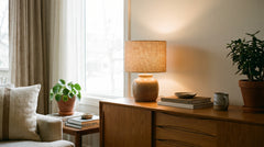 Lampes à poser coloris vert pour salon