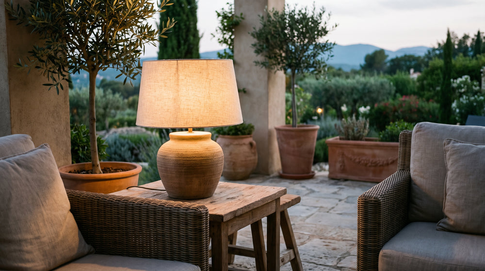 Lampes à poser d'extérieur à détecteur de mouvement