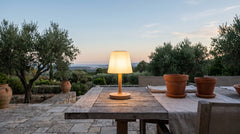 Lampes à poser d'extérieur LED solaires