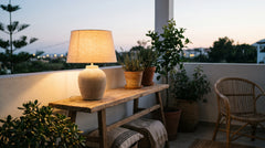 Lampes à poser d'extérieur pour terrasse