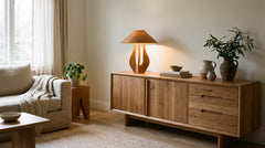 Lampes à poser en bois design