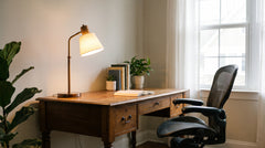 Lampes à poser en bois pour bureau