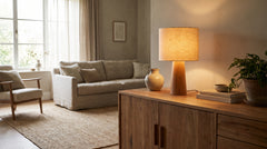 Lampes à poser en bois pour salon