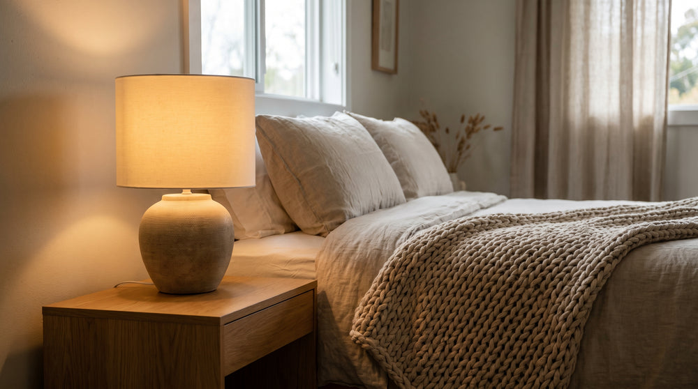 Lampes à poser en bronze de chevet