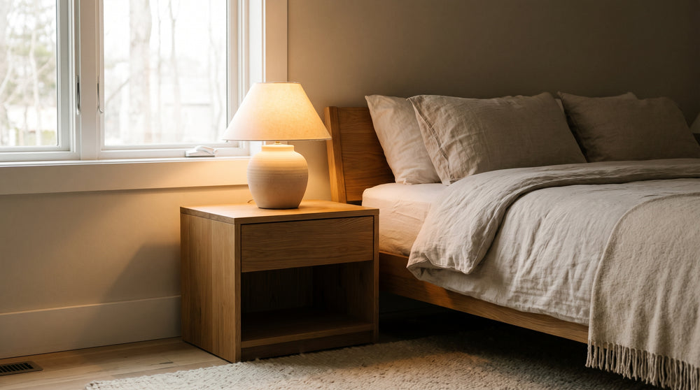 Lampes à poser en céramique de chevet