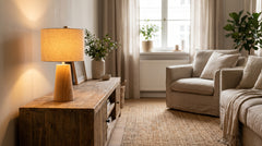 Lampes à poser LED en bois