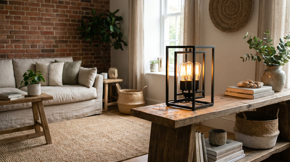 Lampes à poser LED style industriel