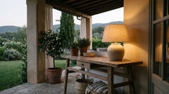 Lampes à poser pour terrasse