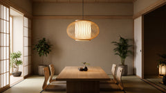 Luminaire japonaise suspension