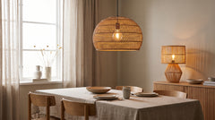 Luminaire Rotin